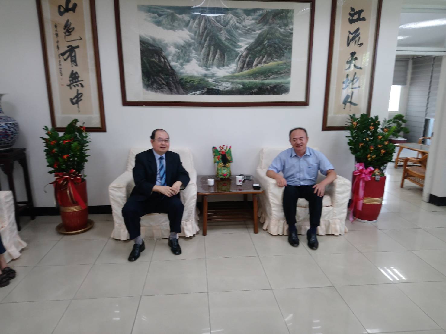 洪分署長率分署同仁拜會宜蘭縣警察局