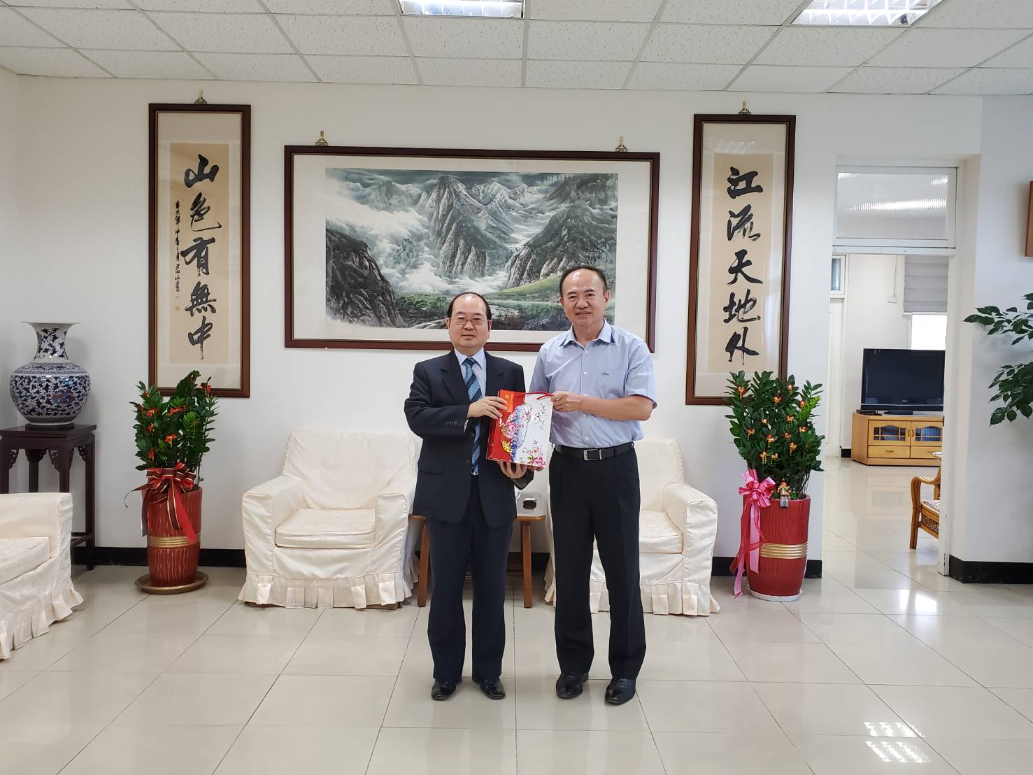 洪分署長率分署同仁拜會宜蘭縣警察局