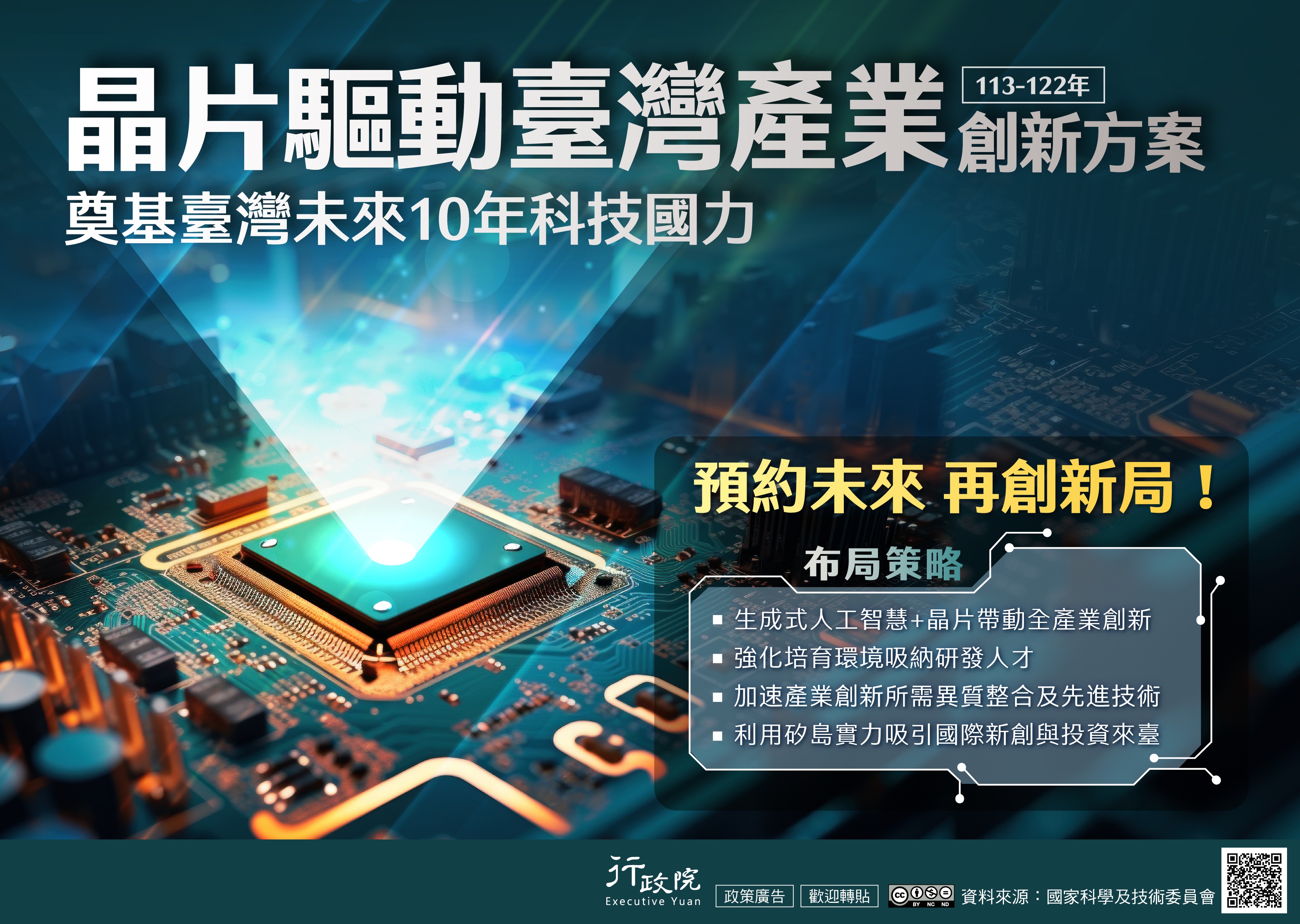 (政策宣導)晶片驅動臺灣產業業創新方案