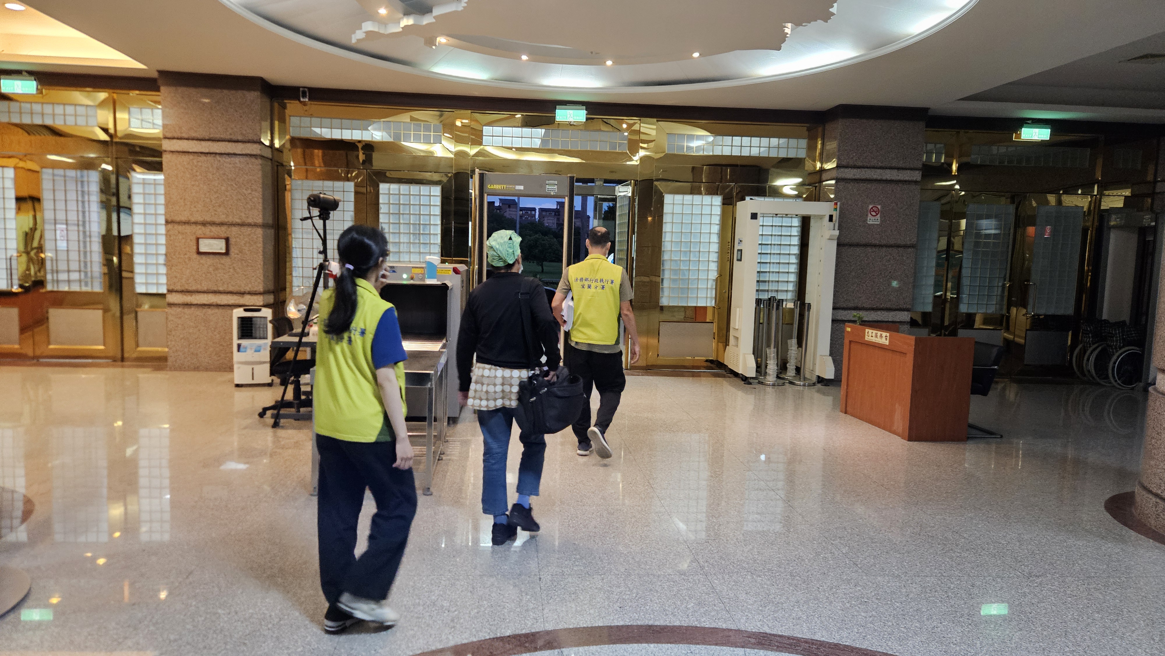 宜蘭地院裁定管收葉姓女子後，宜蘭分署將葉姓女子解往宜蘭看守所附設管收所執行管收