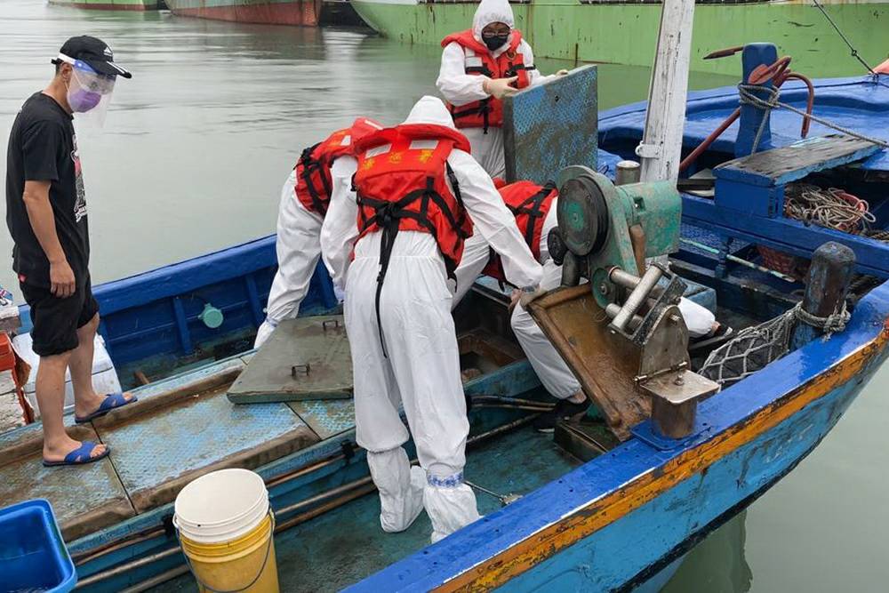基隆地檢署111年間查獲運輸毒品畫面