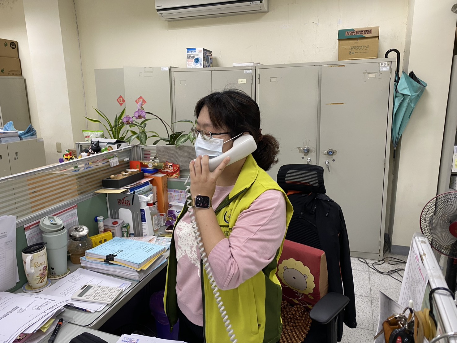 書記官接獲義務人家屬通報示意圖