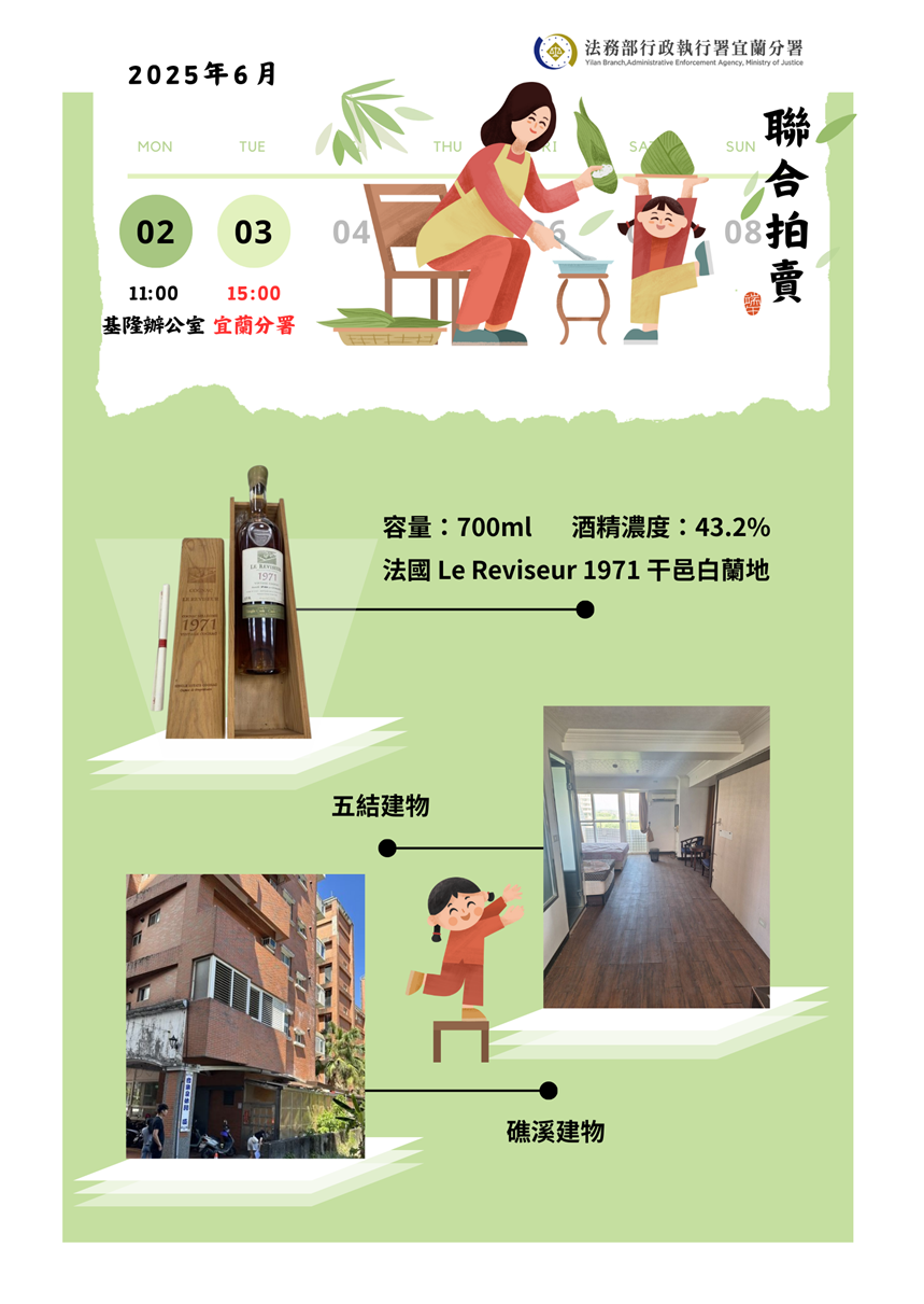 114年6月聯合拍賣