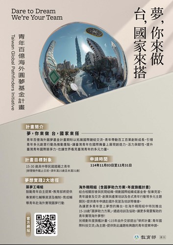 青年百億海外圓夢基金計畫