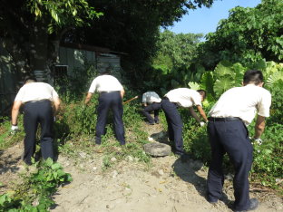 1040804華山關懷獨居長者環境清潔相片1