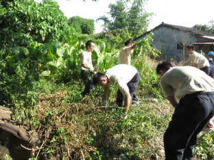 1040804華山關懷獨居長者環境清潔相片2